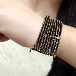 Grace Collections Women Gold-Plated Bracelet-image-55