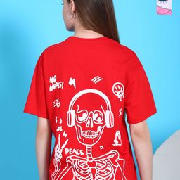 Dreambe Women Typography 2 Printed Applique T-shirt-picture-21