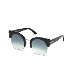 Tom Ford Women Oval Sunglasses With UV Protected Lens FT0552 55 01W-image-90