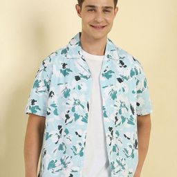 Allen Solly Men Floral Opaque Printed Casual Shirt-picture-19