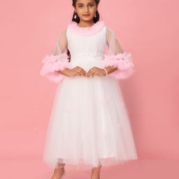 BAESD Net Fit & Flare Maxi Dress image 2