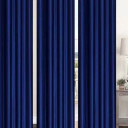 BELLA TRUE Blue 3 Pieces Window Curtains-image-70