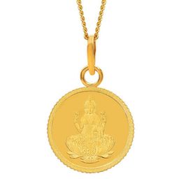 Kalyan Jewellers Women 24KT 999 Purity Goddess Lakshmi Gold Coin - 2 g-image-90