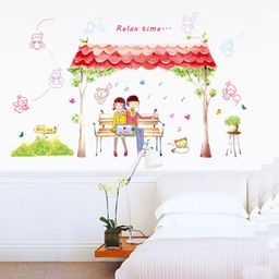 Orem Empower Medium Relax Time Wall Sticker - Multicolor-image-61