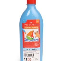 Faber Castell Ready Mix Tempera Bottle Light Blue - 500 ml-image-68
