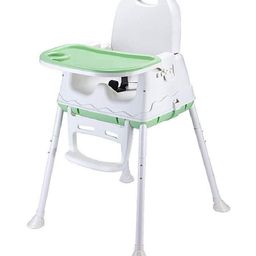 Syga Height Adjustable High Chair - Green-42