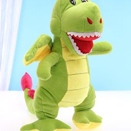 Zoe Dinosaur Soft Toy Green - Height 40 cm-21