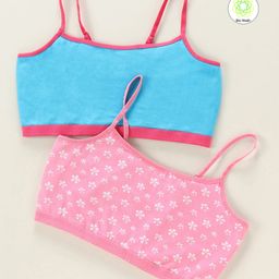 Honeyhap Premium Singlet Sleeves Bralette with   Anti-Microbial  Finish Pack of 2 - Multicolor-picture-6