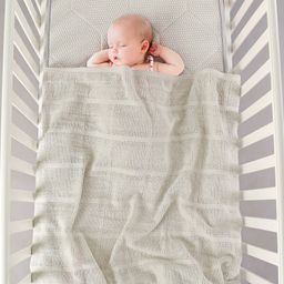 Babyhug All Season Cotton Cellular Blanket - Grey-6