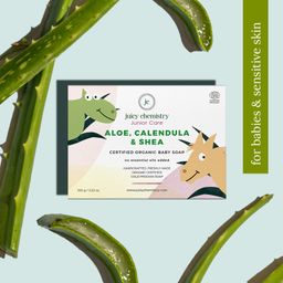 Juicy Chemistry Organic Aloe Calendula & Shea Baby Soap - 100 gm-image-54