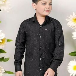 Eliq Boys Floral Opaque Printed Party Shirt-image-77