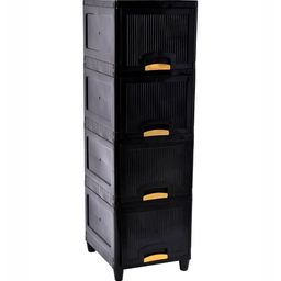 RUBOXA Black Set of 6 Regular Drawer Organiser Organisers image 5