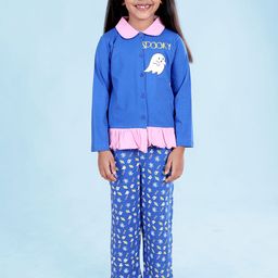 KiddoPanti Girls Printed Night suit-picture-41