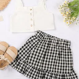 LULU & SKY Girls Top with Skirt-image-74