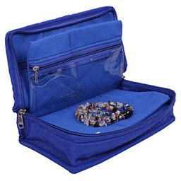 Kuber Industries Blue Set of 2 Regular Multi-Utility Organisers image 5