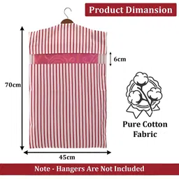 Aura Maroon Set of 8 Regular Multi-Utility Organiser image 4
