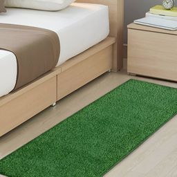 FABINALIV Green Large Size Bedside Runner-56