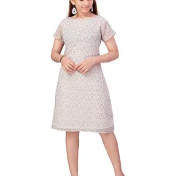 BAESD Georgette Fit & Flare Dress-picture-26