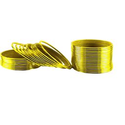 Vidhya Kangan Yellow Brass Bangles-image-54