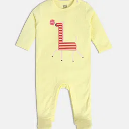 MINI KLUB Girls Striped Sleepsuit-97