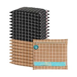 Aura Brown Set of 6 Regular Multi-Utility Organisers-24