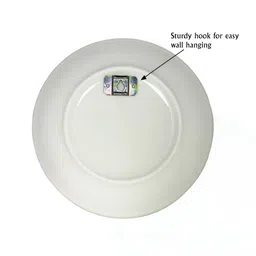 THE QUIRKY HOME 5-Pcs Blue & Black Textured Ceramic Wall Plates image 4