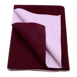 tundwal's Maroon Polycotton Water Resistant Mattress Protector-image-65