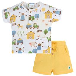 My Milestones Boys Printed Pure Cotton Clothing Set-70