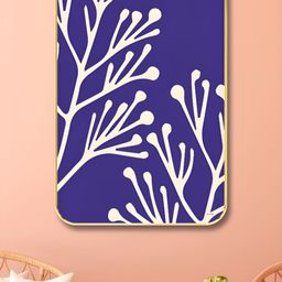 Livin'luxe Purple & White Botanical Printed Wall Art-picture-42