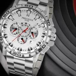 Precious Duke Men Stainless Steel Straps Analogue Watch PD_808380784480_White_65-picture-5