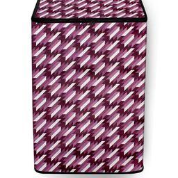 The Furnishing Tree Washing Machine Cover Symmetric Pattern Voilet Compatible for Whirlpool 7.2 Kg-image-9