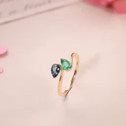 Mia by Tanishq 14 Kt Love Shine Gold Ring-2.24g-image-68