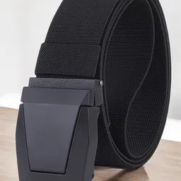 INVICTUS Men Textured Belt Slider Buckle-image-60