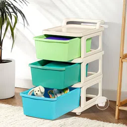 RUBOXA Beige Set of 1 Regular Drawer Organiser Organisers-38
