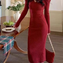 StyleCast x Revolte Bodycon Midi Dress-image-42