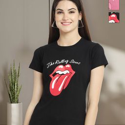 Tromko Women Typography 3 Printed Applique T-shirt-picture-0