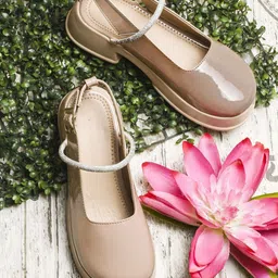Try Me PU Party Block Mules image 1