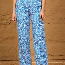 RARE Women Printed Relaxed High-Rise Easy Wash Trousers-image-61