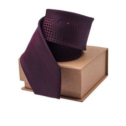 The Tie Hub Men Printed Skinny Tie-image-63