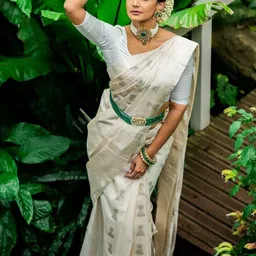 INDIOTSAV Woven Design Banarasi Saree-picture-10