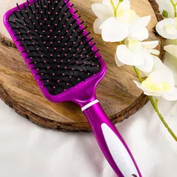 Jewelz Perfect Paddle Brush For Detangling & Smoothening-24