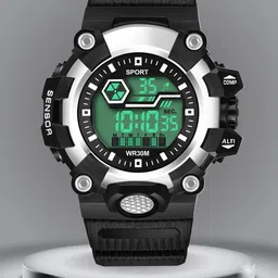 ON TIME OCTUS Kids Digital Watch DIGI-033 BLACK SILVER-image-80