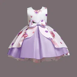 Flip The Style Girls Purple Clothing Set-image-37
