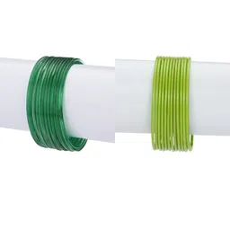 1ST TIME Set Of 24 Green Alloy Bangles-picture-36