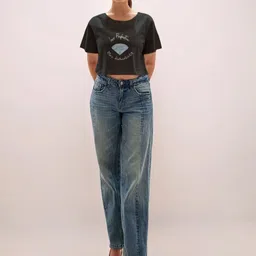 Zink London Women Printed T-shirt-image-69