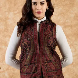 SAHASIKA Women Floral Woollen Tailored Jacket-25