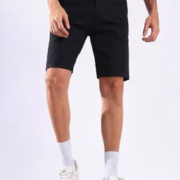 Hence Men Relaxed Fit Mid-Rise Chino Shorts-picture-27