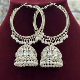 Anouk Contemporary Jhumkas Earrings-image-96