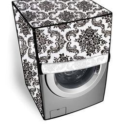 The Furnishing Tree Off White Plastic Washing Machine Cover-image-80