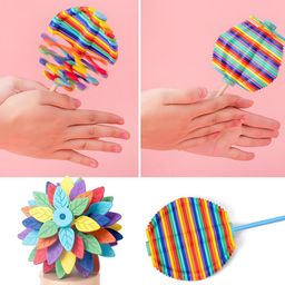 ADKD Set of 3 BPA Free Spinner Activity Toys and Games image 4